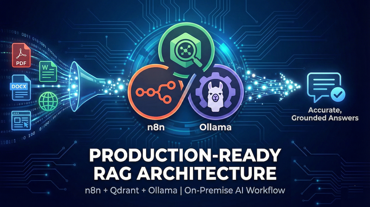 Building a Production-Ready RAG Knowledge Base with n8n, Qdrant, and Ollama