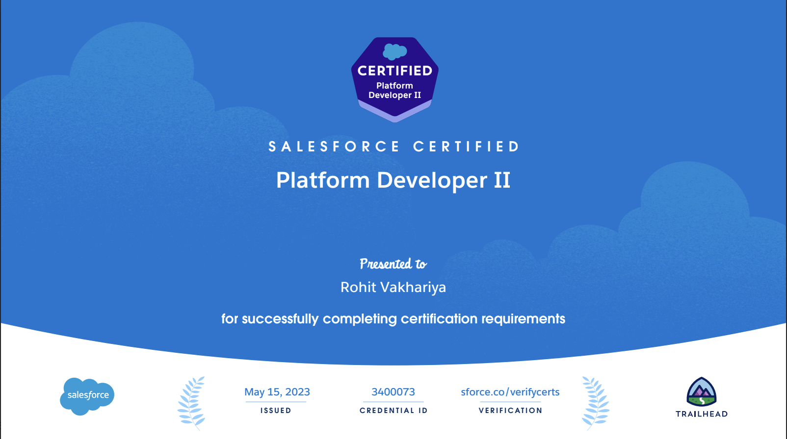 Salesforce Certified Platform Developer II
